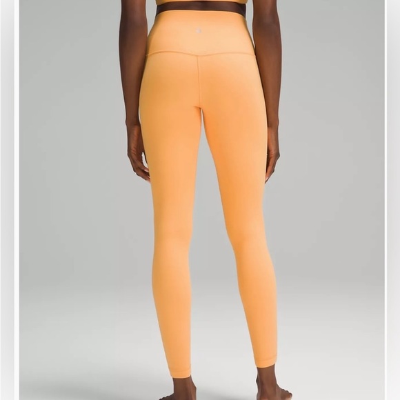 NWT Lululemon Align High-Rise Pant 28” inseam in Mango Dream Sz. 10 - Picture 2 of 2